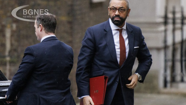 British Home Secretary James Cleverley